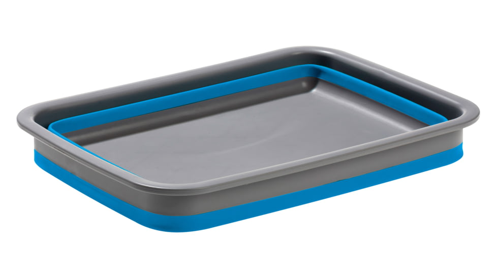 Alpine Mountain Gear Collapsible Silicone Washing Container, Blue, AMGCSWC