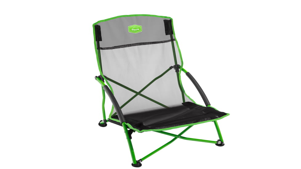 Alpine Mountain Gear Event Chair, Powder coated steel, Mesh, Green, AMG-EVT/GRN