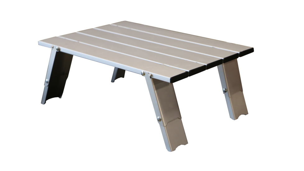 Alpine Mountain Gear Mini Compact Table, Aluminum, AMGMTB