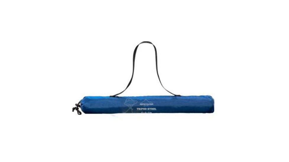 Alpine Mountain Gear Tripod Stool, 13x13x17.5, AMGTRS-BL