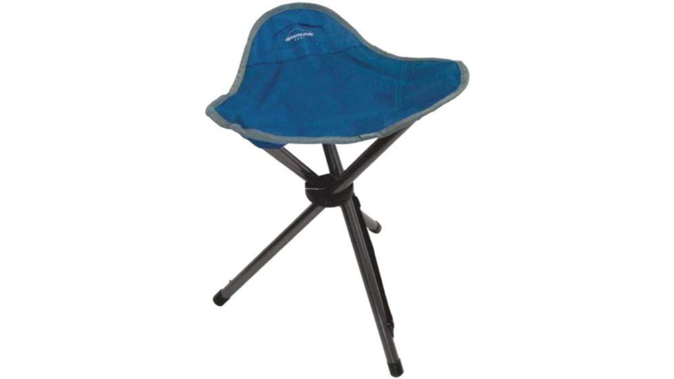 Alpine Mountain Gear Tripod Stool, 13x13x17.5, AMGTRS-BL