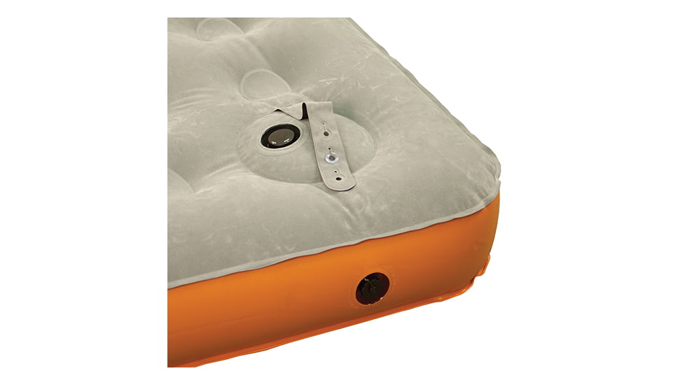 ALPS Mountaineering Air Bed, SPS Twin, Khaki-Rust 39x74x8.5in. 77245