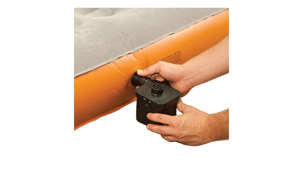 ALPS Mountaineering Air Bed, SPS Twin, Khaki-Rust 39x74x8.5in. 77245