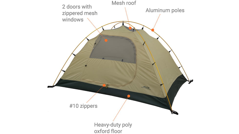 ALPS Mountaineering Taurus 2-Person Outfitter Tent