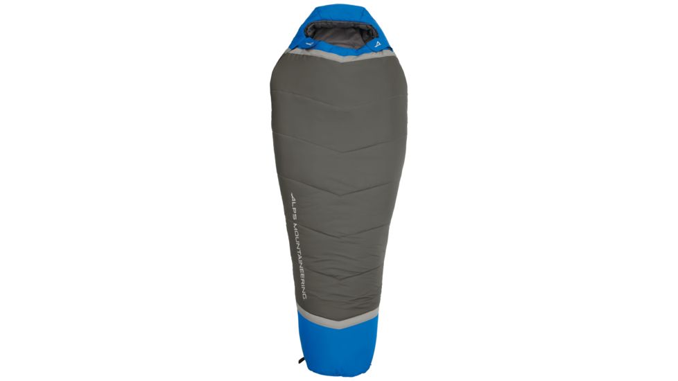 ALPS Mountaineering Aura 0 Sleeping Bag, Regular, Ultramarine/Coal, 32in x 80in, 4651433