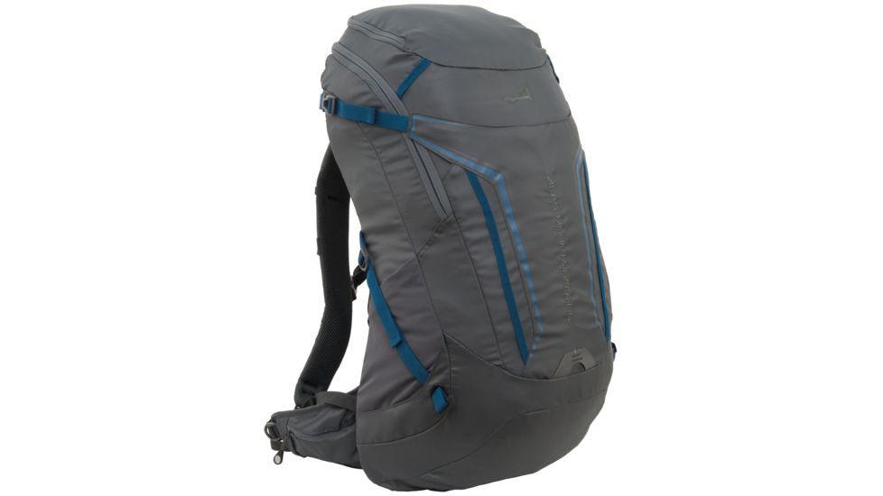 ALPS Mountaineering Baja 40L Backpack, Charcoal/Deep sea, 6542001