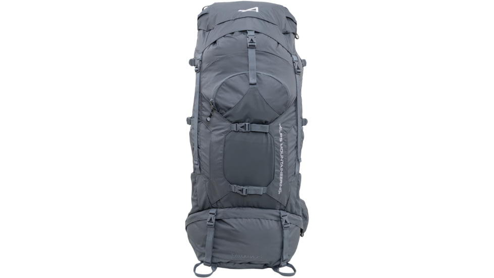 ALPS Mountaineering Caldera Backpack, 75 Liters, Gray, 2433811