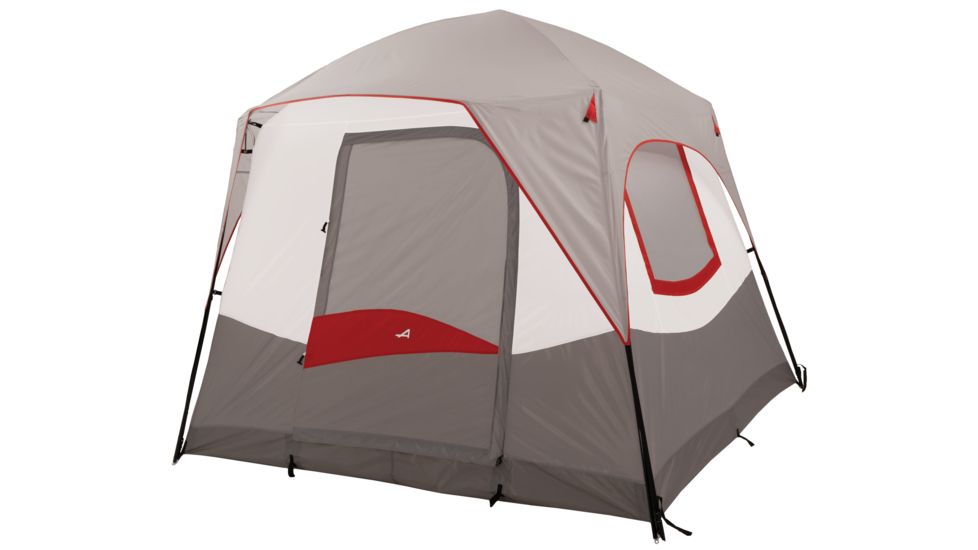 ALPS Mountaineering Camp Creek 4 Tent, Glacier Gray/Molten Lava, 5425042