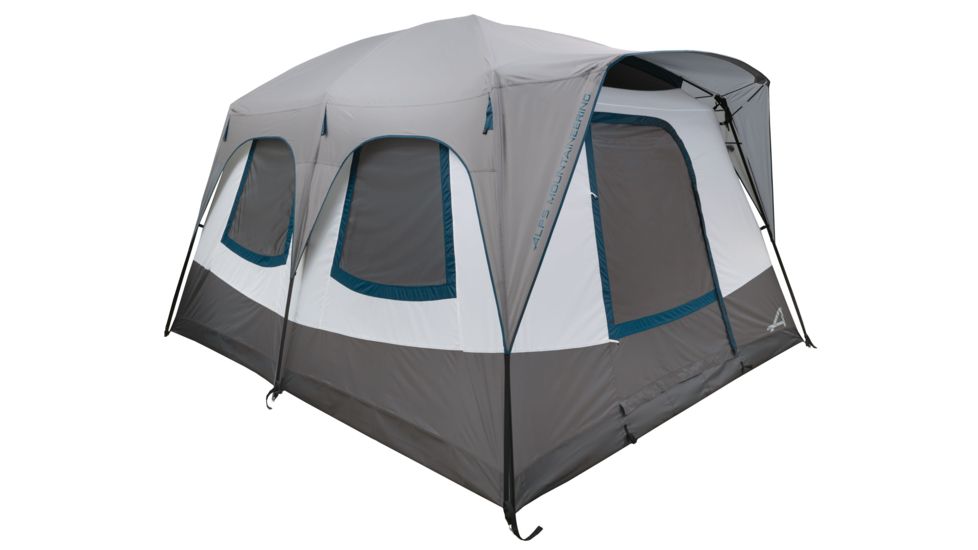 ALPS Mountaineering Camp Creek Two Room Tent - 6 Person, 3 Season-Coal/Deep Teal