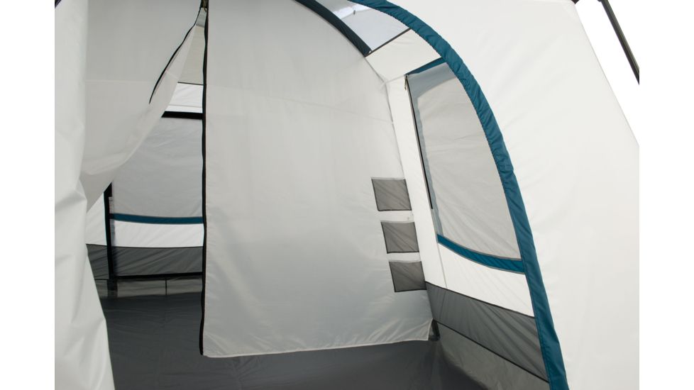 ALPS Mountaineering Camp Creek Two Room Tent - 6 Person, 3 Season-Coal/Deep Teal