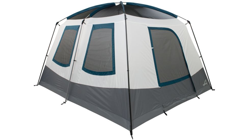 ALPS Mountaineering Camp Creek Two Room Tent - 6 Person, 3 Season-Coal/Deep Teal