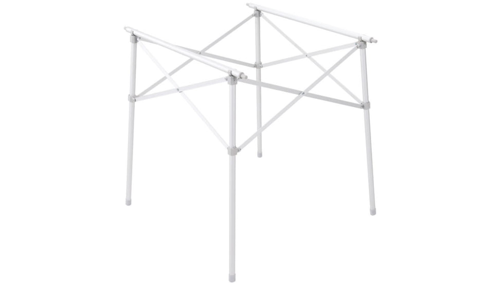 ALPS Mountaineering Camp Table, Powder-Coated Aluminum, Silver, 8301076