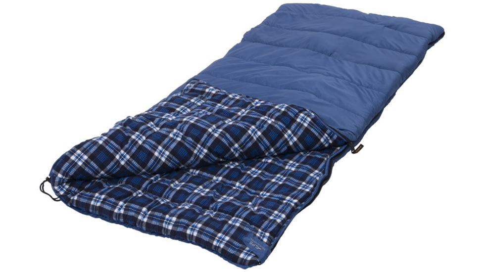 ALPS Mountaineering Camper Flannel Outfitter +45, Blue, 494342OF