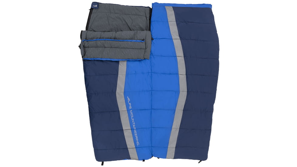 ALPS Mountaineering Drifter +30 Degrees Sleeping Bag, Navy/Royal, 4500402