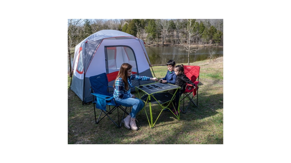 ALPS Mountaineering Eclipse Table Tic-Tac-Toe, Charcoal/Citrus, One Size, 8369857