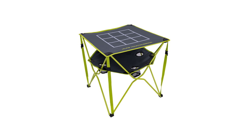 ALPS Mountaineering Eclipse Table Tic-Tac-Toe, Charcoal/Citrus, One Size, 8369857