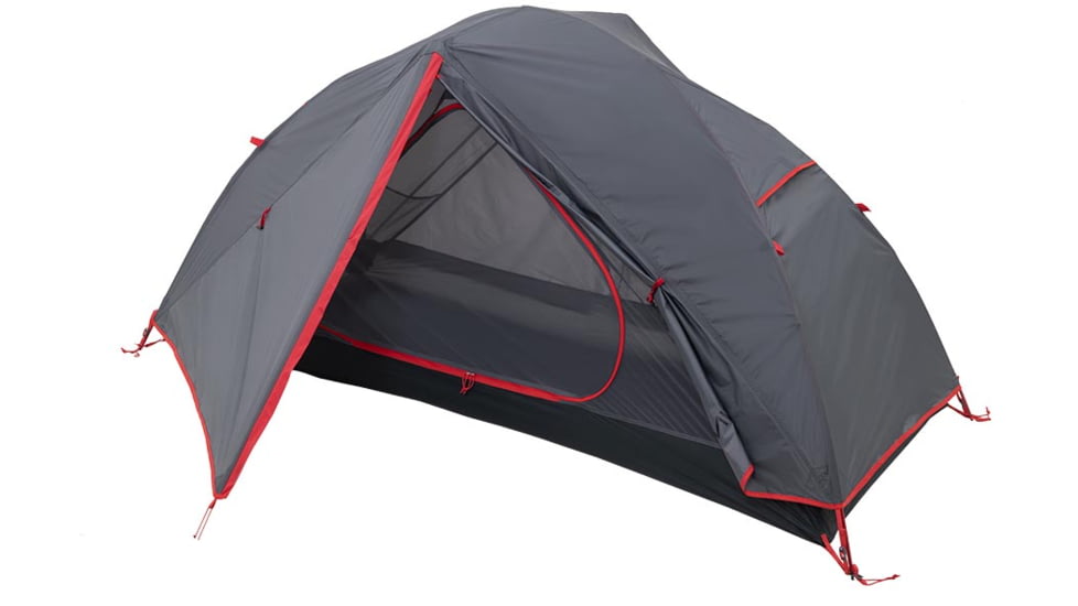 ALPS Mountaineering Helix 1-Person Tent, Charcoal/Red, 5122318