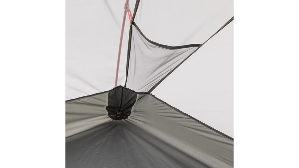 ALPS Mountaineering Helix 1-Person Tent, Charcoal/Red, 5122318