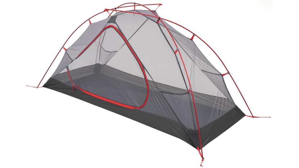 ALPS Mountaineering Helix 1-Person Tent, Charcoal/Red, 5122318