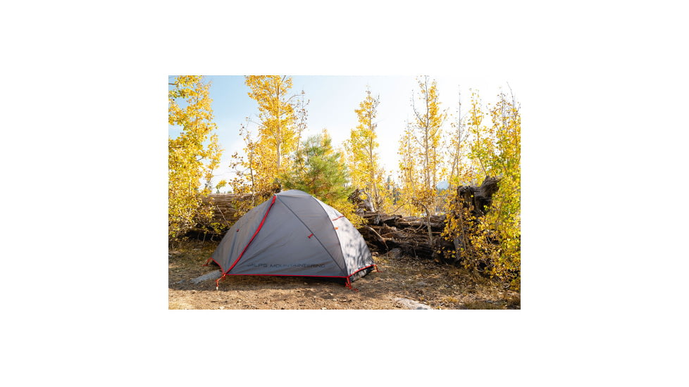 ALPS Mountaineering Helix 2-Person Tent, Charcoal/Red, 5222318
