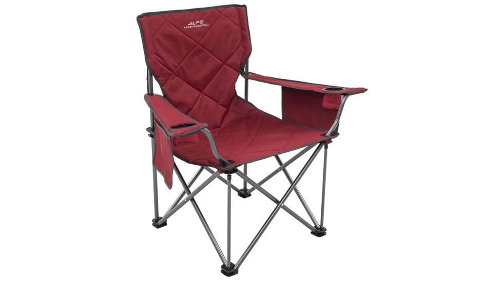 ALPS Mountaineering King Kong Chair, Salsa/Charcoal, 8140344