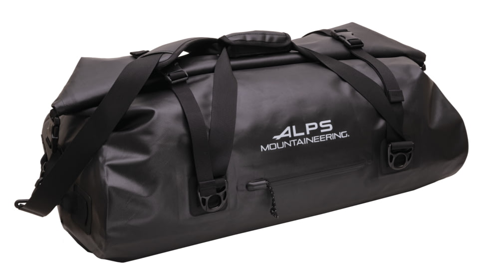 ALPS Mountaineering Monsoon Waterproof Duffle Bag, 50 Liters, Black, 9780001