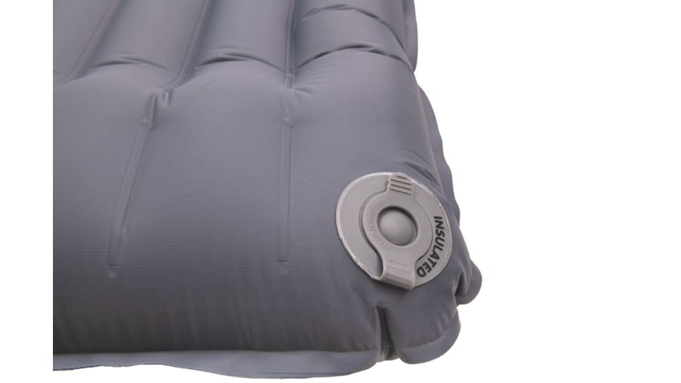 ALPS Mountaineering Nimble Insulated Sleeping Pad, Charcoal, 7150218