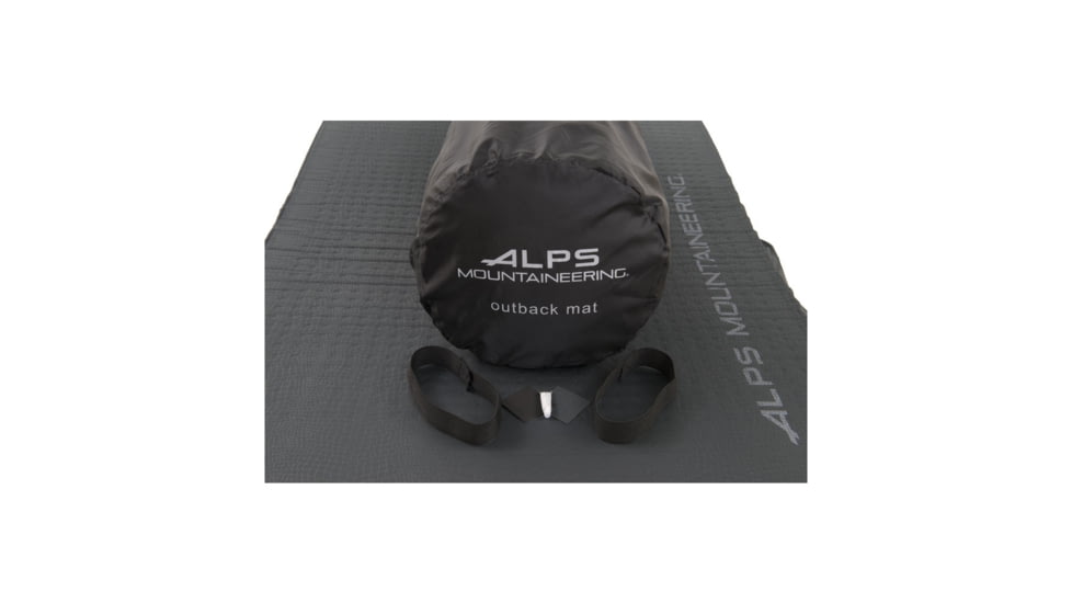 ALPS Mountaineering Outback Mat Large, Charcoal, Large, 7952918