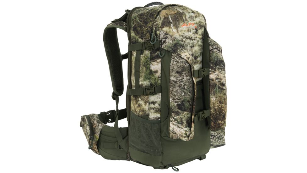 ALPS Mountaineering OutdoorZ Traverse EPS Backpack 74L, Mossy Oak Mountain Country, 9465110