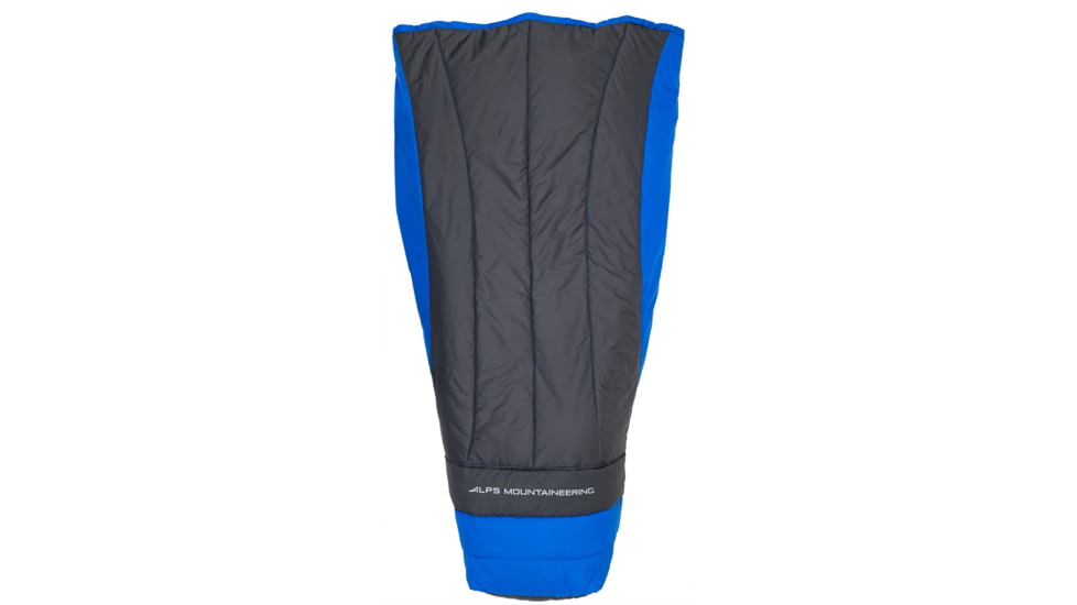 ALPS Mountaineering Radiance Lightweight Quilt, Blue/Charcoal, 4990402