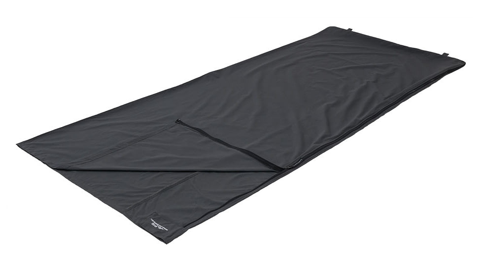 ALPS Mountaineering Rectangle Liner Sleeping Bag, Charcoal, 4900029