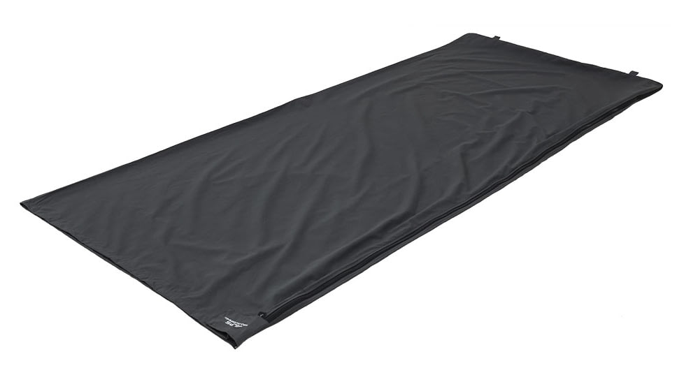 ALPS Mountaineering Rectangle Liner Sleeping Bag, Charcoal, 4900029
