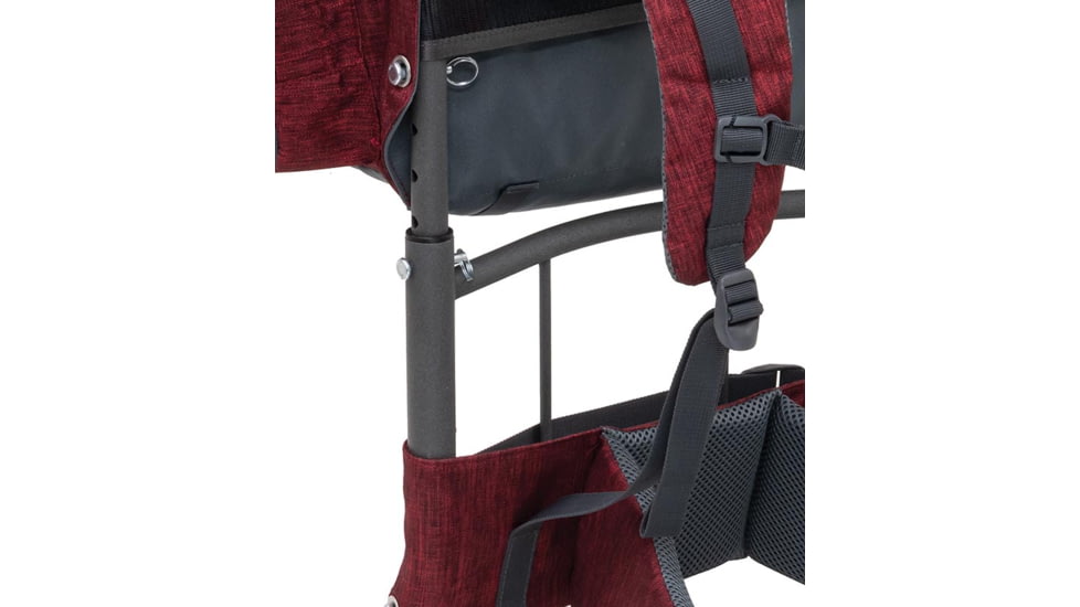 ALPS Mountaineering Red Rock Backpack, 34 Liters, Heather Red/Gray, 3300044