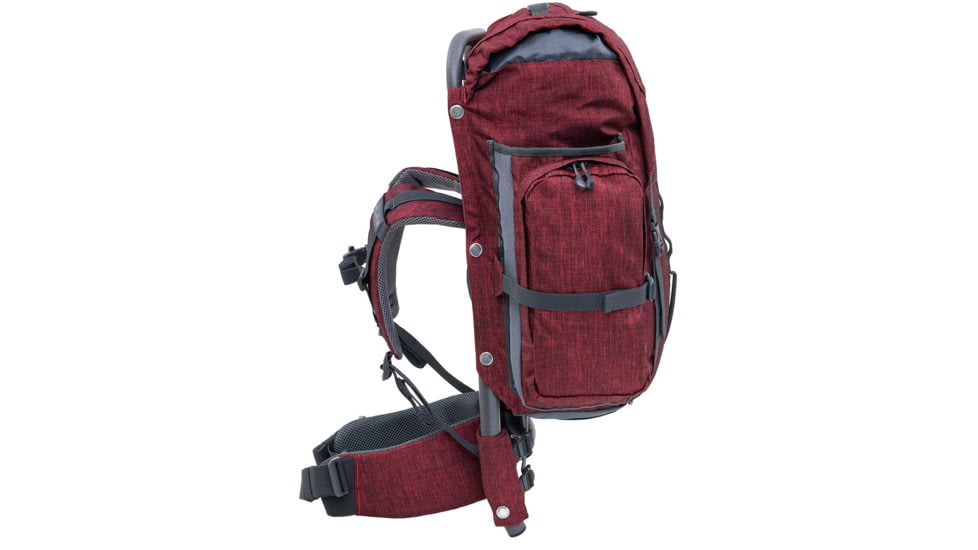 ALPS Mountaineering Red Rock Backpack, 34 Liters, Heather Red/Gray, 3300044