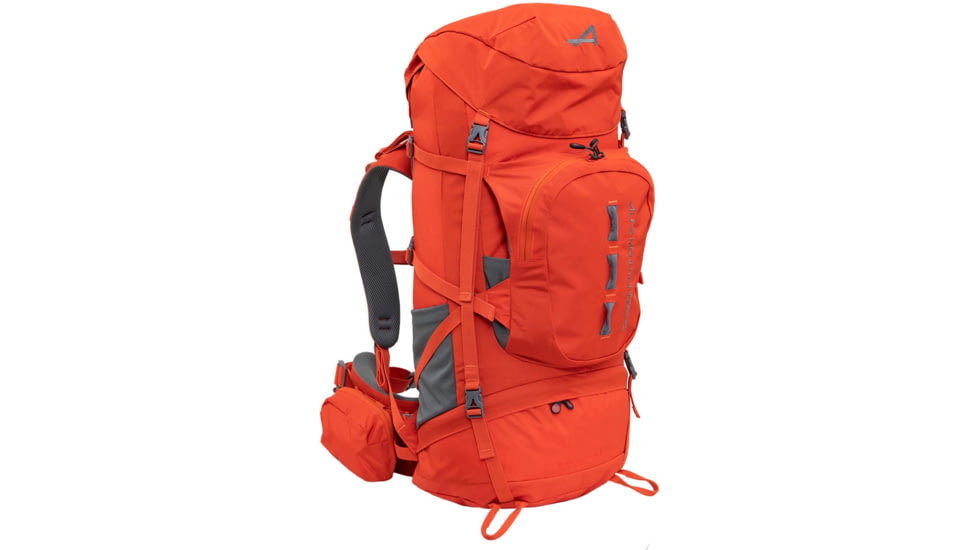 ALPS Mountaineering Red Tail Backpack, 65 Liters, Chili/Gray, 2336805