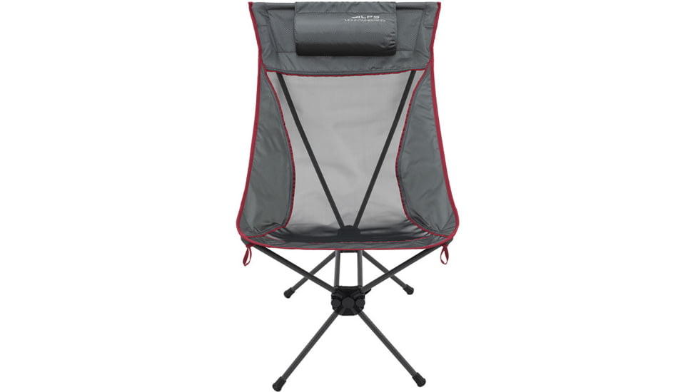 ALPS Mountaineering Simmer Lounger Chair, Salsa/Charcoal, 8011242