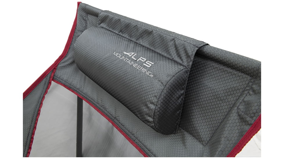 ALPS Mountaineering Simmer Lounger Chair, Salsa/Charcoal, 8011242