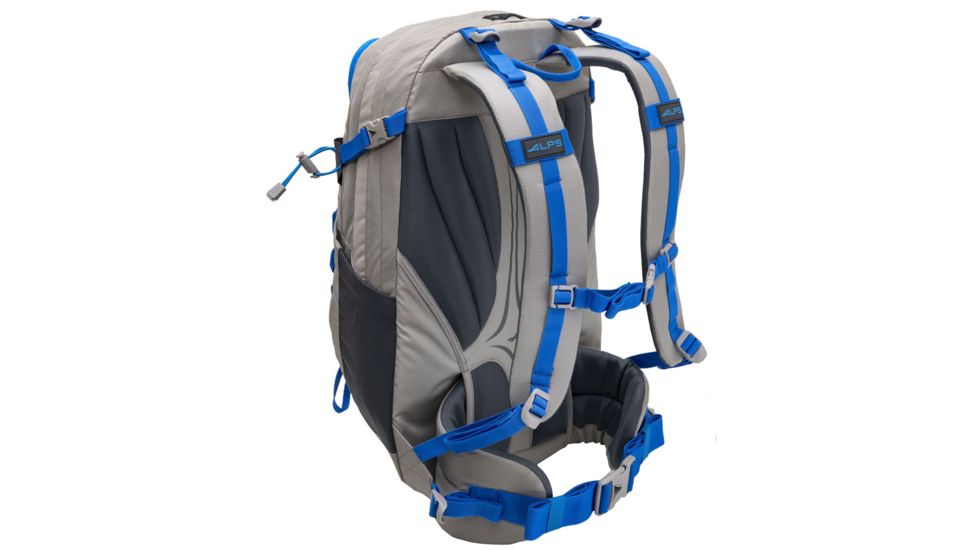 ALPS Mountaineering Solitude 24 Backpack, Gray/Blue, 24L, 6062033