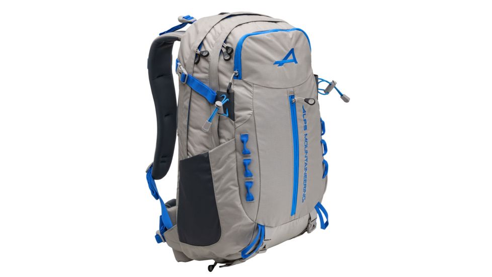 ALPS Mountaineering Solitude 24 Backpack, Gray/Blue, 24L, 6062033