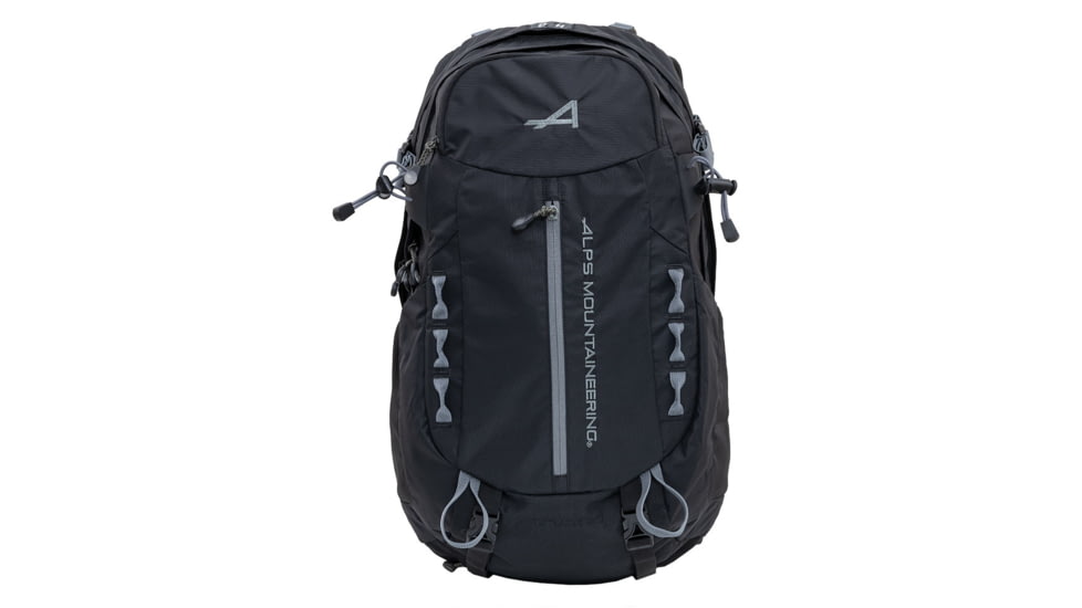 ALPS Mountaineering Solitude 24L Pack, Black/Gray, 6062072