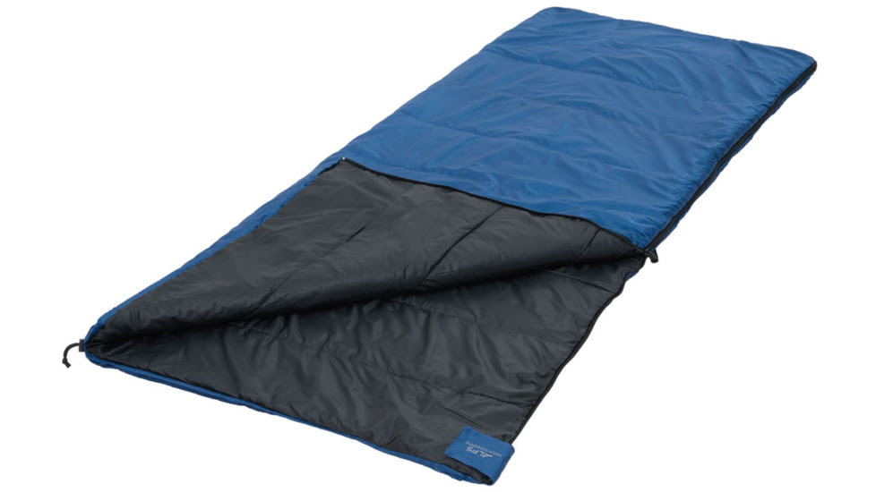 ALPS Mountaineering Summer Outfitter Sleeping Bag, Blue, 4903312
