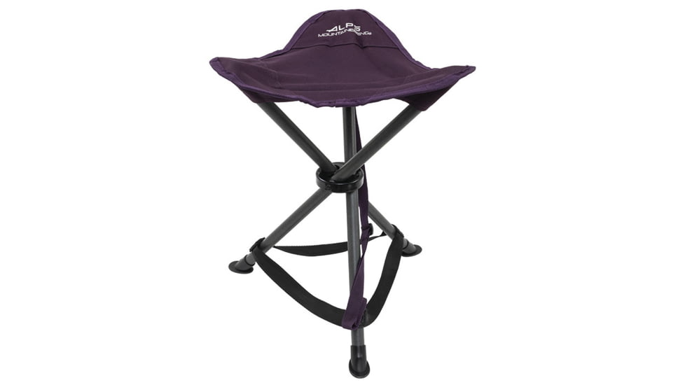 ALPS Mountaineering Tri-Leg Stool, Eggplant, 8120008
