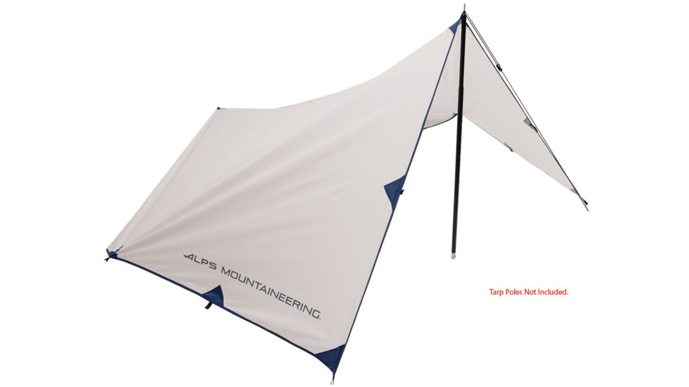 ALPS Mountaineering Utility Tarp Shelter, Gray/Navy, 5970011