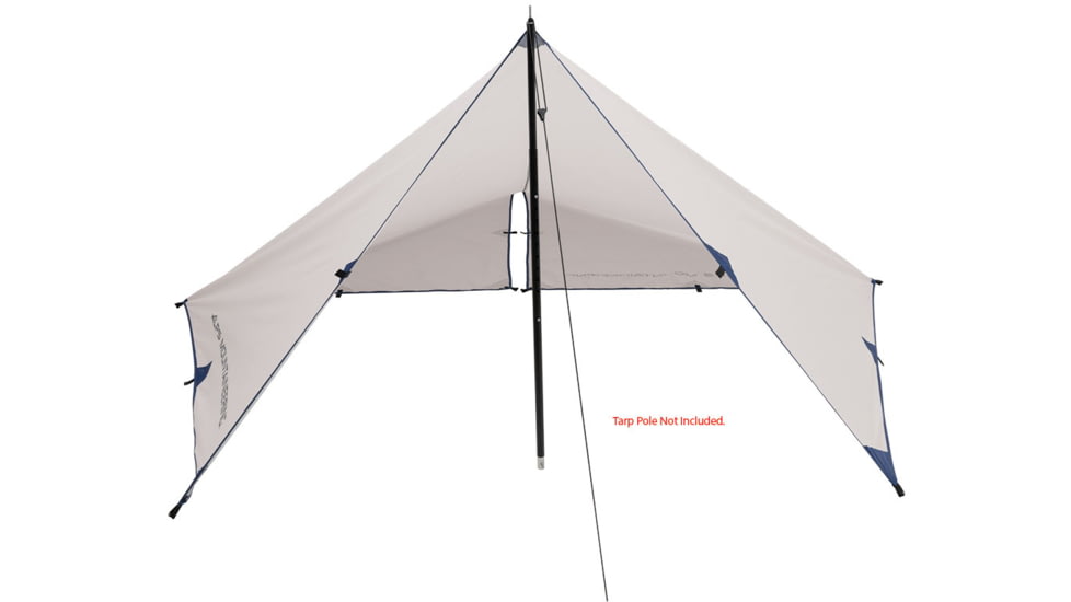 ALPS Mountaineering Utility Tarp Shelter, Gray/Navy, 5970011