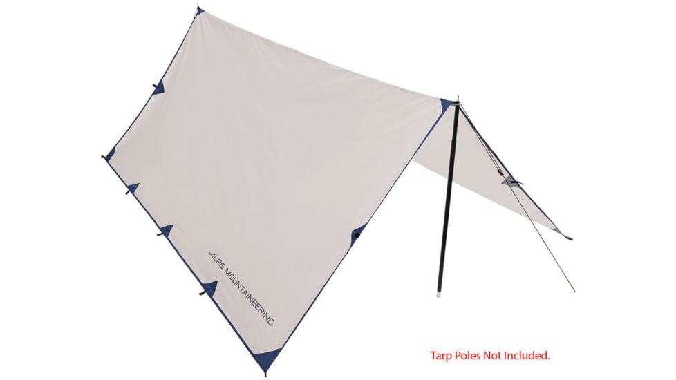ALPS Mountaineering Utility Tarp Shelter, Gray/Navy, 5970011