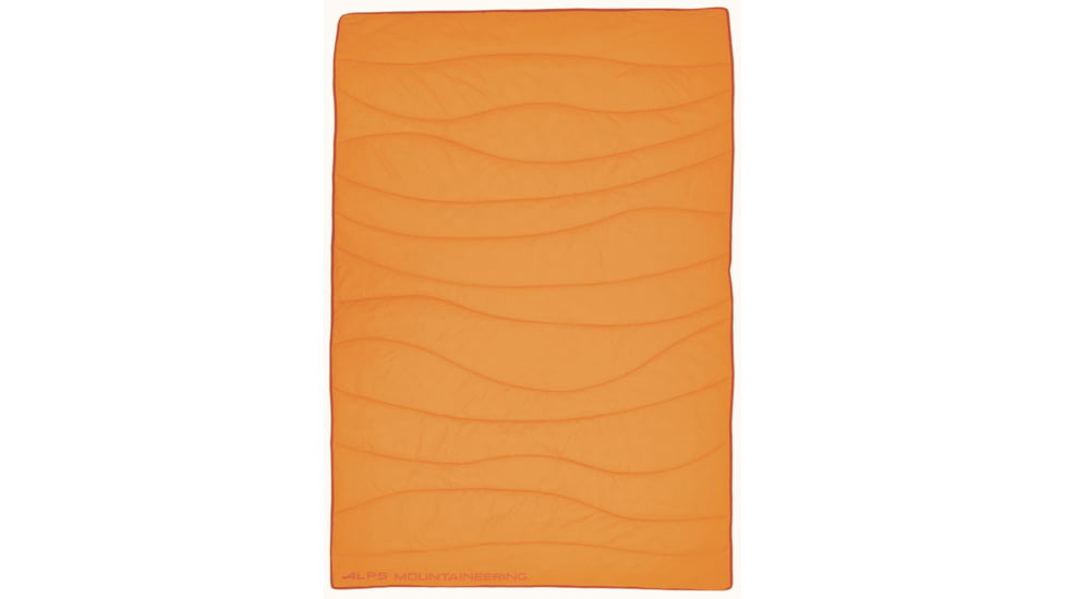ALPS Mountaineering Wavelength Blanket, 54 x 80in, Cantaloupe/Burnt Orange, 4990232