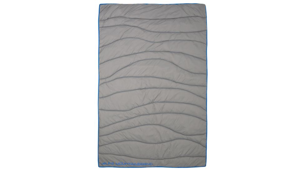 ALPS Mountaineering Wavelength Blanket, Gray/Blue, 54 In x 80 In, 4990202