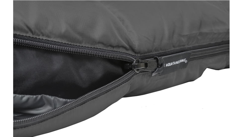 ALPS Mountaineering Zenith 0 Degrees Sleeping Bag, Regular, Charcoal/Red, 4351642