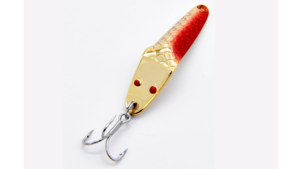 Als Goldfish Lil 49er Ice Jig, Gold Red, 1/4oz, 1-3/4in, IFN50-GR