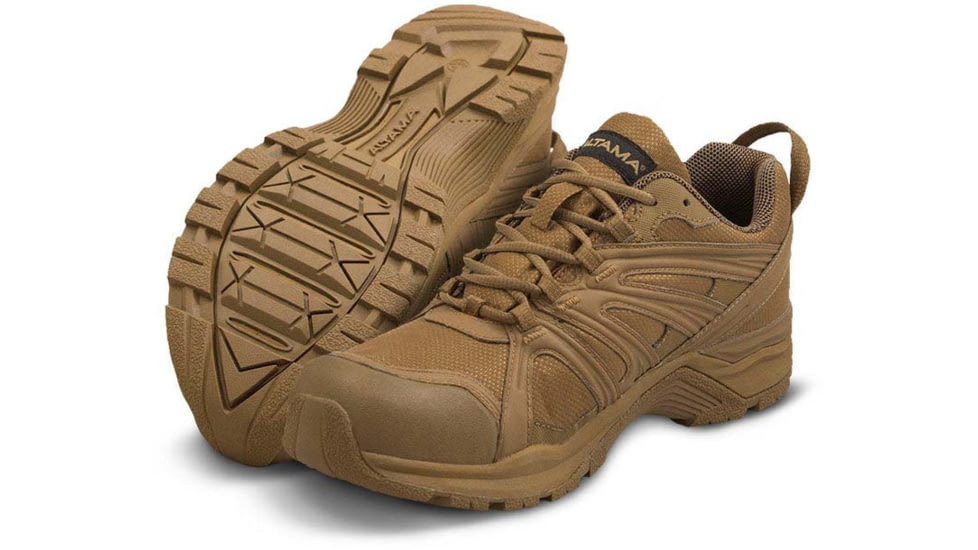 Altama Aboottabad Trail Low Boots w/ Slip-Resistant Sole, Coyote, 11, 355003-11.0-R